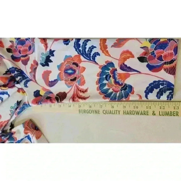 Slinky Brand Womens Cardigan Size M Open Front Lightweight Floral Art To Wear - Picture 12 of 13